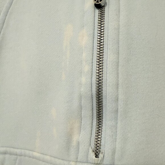 Lululemon Baby Blue Cropped Half-Zip Scuba - Picture 4 of 4